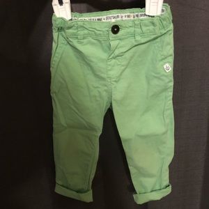 H&M Baby Boy Light Green Chinos